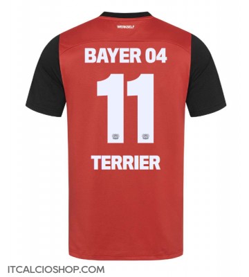 Bayer Leverkusen Martin Terrier #11 Prima Maglia 2024-25 Manica Corta